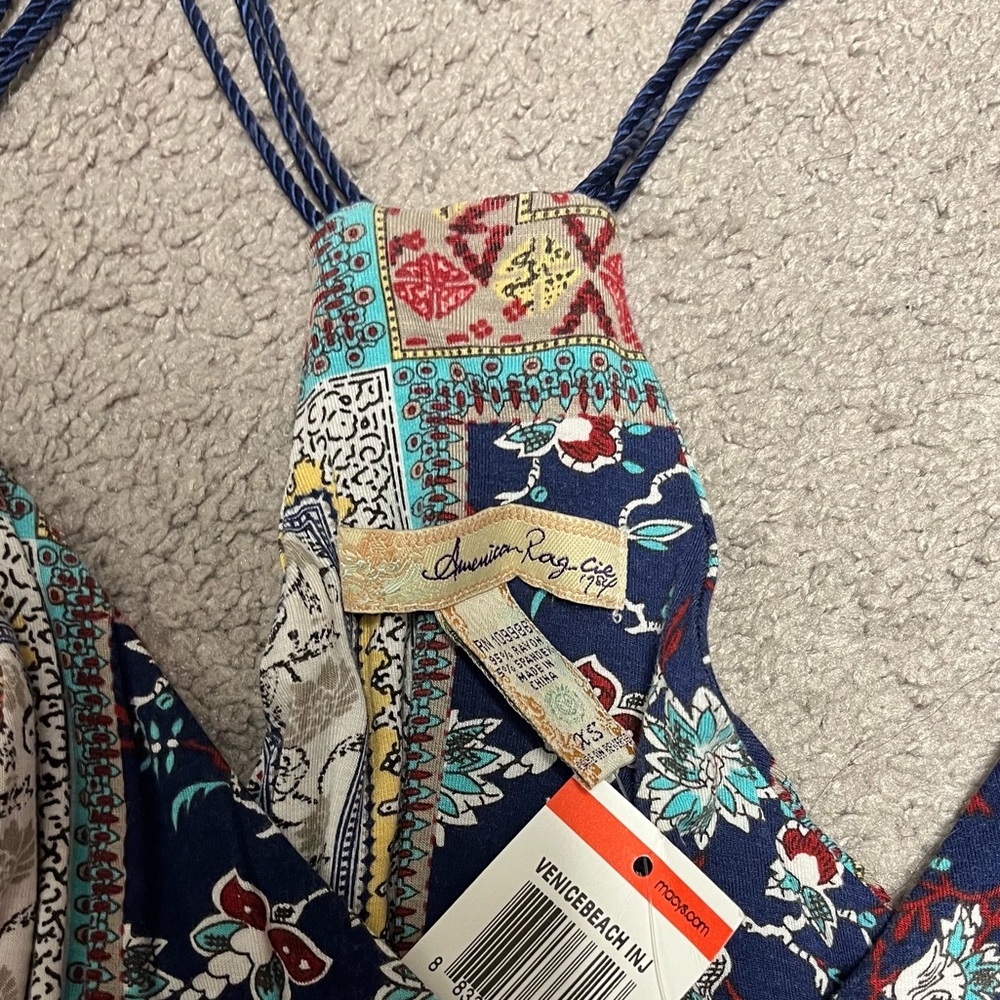 American Rag Multicolor Patchwork Dress - Picture 2 of 3
